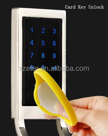 Wood Or Steel Metal Locker Digital RFID Card Key Combination Lock Filing Cabinet With Key