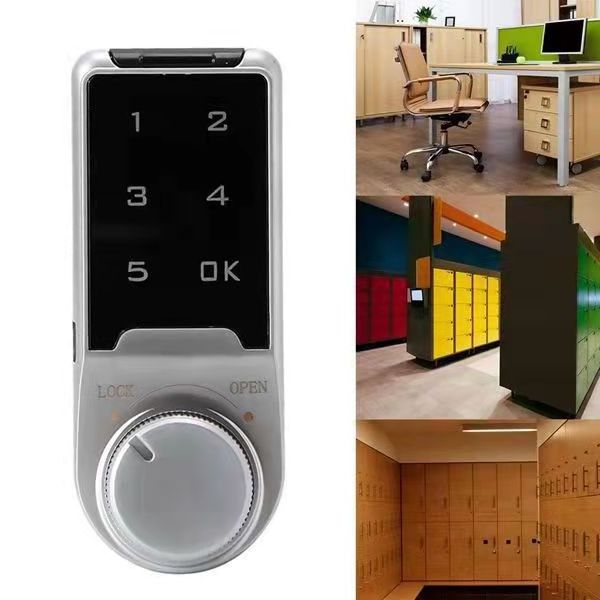 Smart Cabinet Steel Door Digital  Pin Code  Keypad Gym Locker Lock