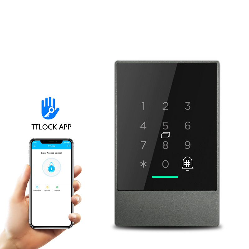 Digital  TTLOCK  Door Lock Waterproof Smart Lock With App Password Reader