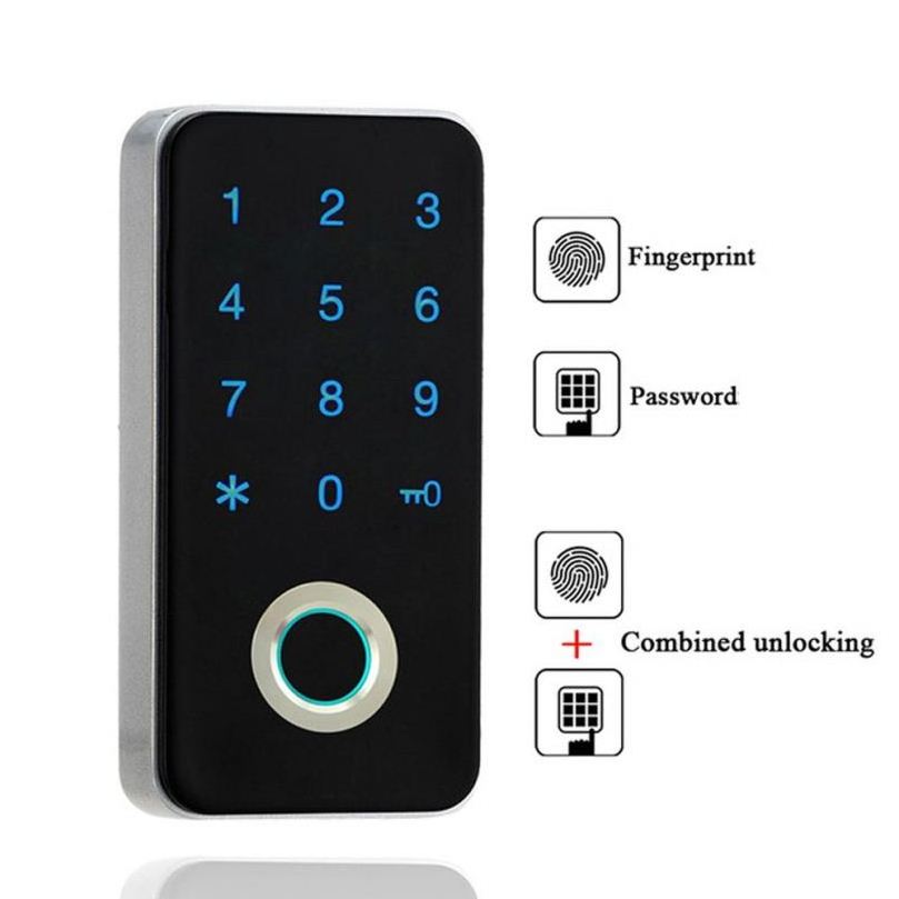 Smart Keypad Finger Print Scanner  Fingerprint Lock For Gun Safe Drawer Cabinet