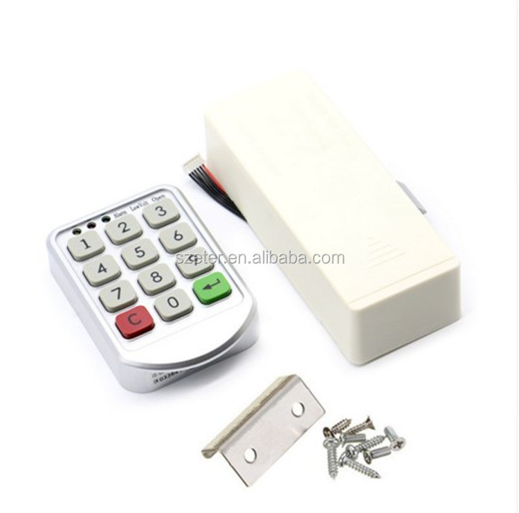 Electronic Metal  ABS Combination Password Cabinet Locker Lock Master Key Drawer Lock  206