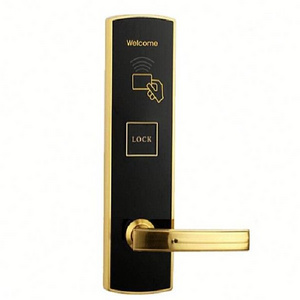 American Standard Style Cylinder Hotel Door Lock RF Proximity Card Secure Hotel Lock