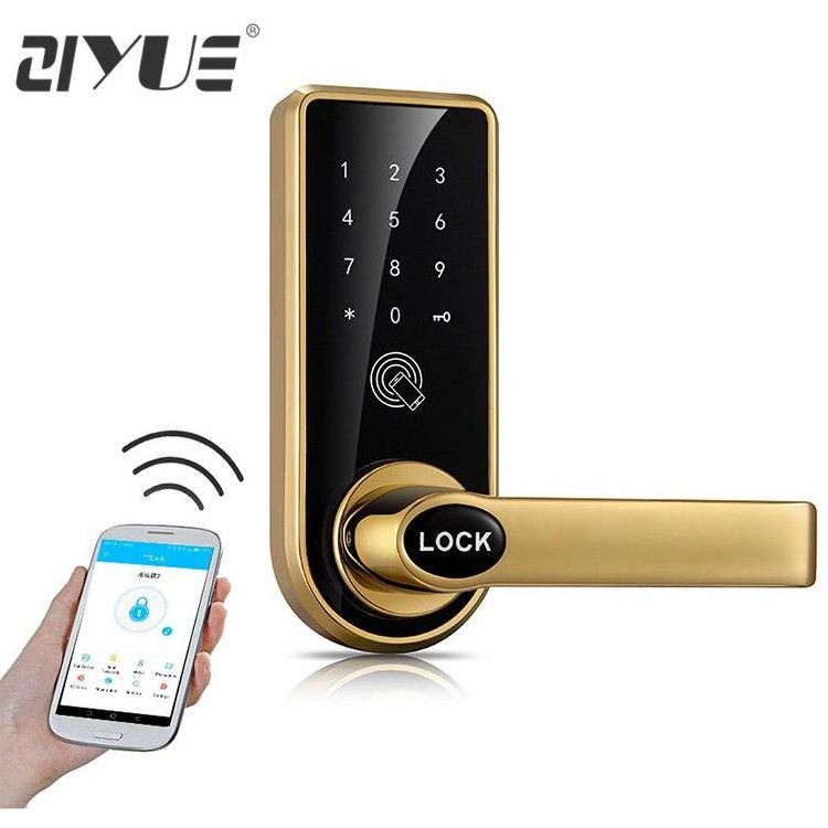 Touch Screen Digital Keypad Pin Code Electronic Latch  Door Lock Password Key For Apartment Home Office