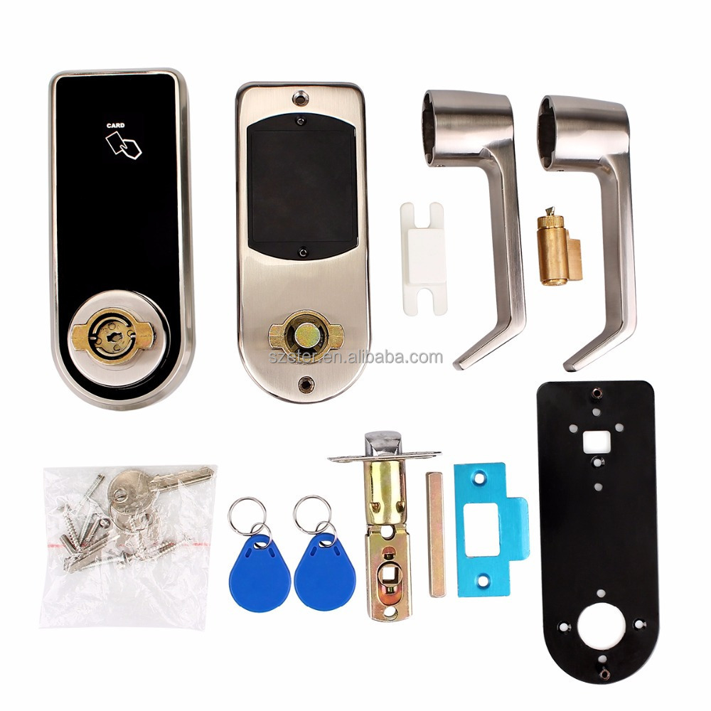 Touch Screen Digital Keypad Pin Code Electronic Latch  Door Lock Password Key For Apartment Home Office