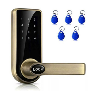 Electronic Keypad Smart Card Password Code Apartment Home Office Door Locks 818PW