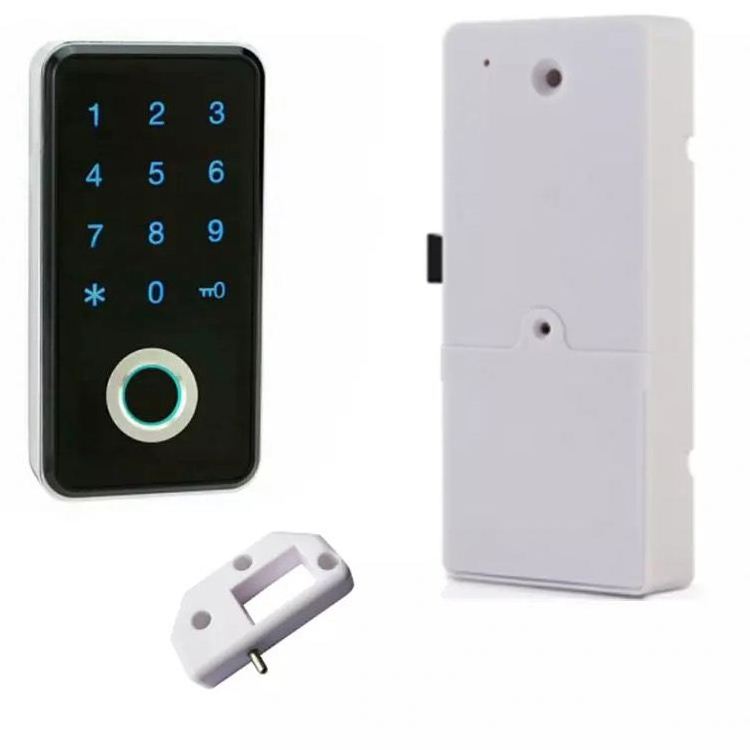 Wholesale Digital Keyless Biometric Fingerprint Password Cabinet Locker Lock FP118-05