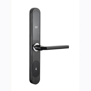 Aluminum Alloy Door Sliding Door EU  Mortise Smart Card Hotel Key Lock