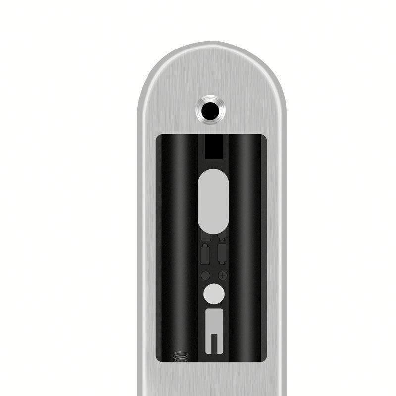 Aluminum Alloy  SUS 304  Stainless Steel  Digital EU Standard Thin Mortise Hotel Door Lock