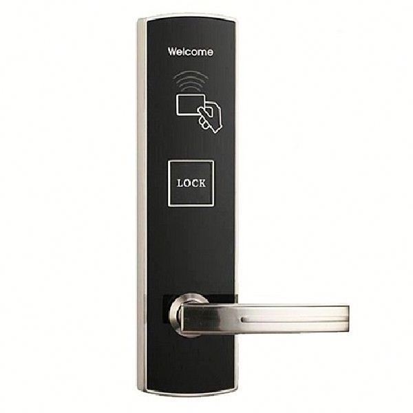 American Standard Style Cylinder Hotel Door Lock RF Proximity Card Secure Hotel Lock