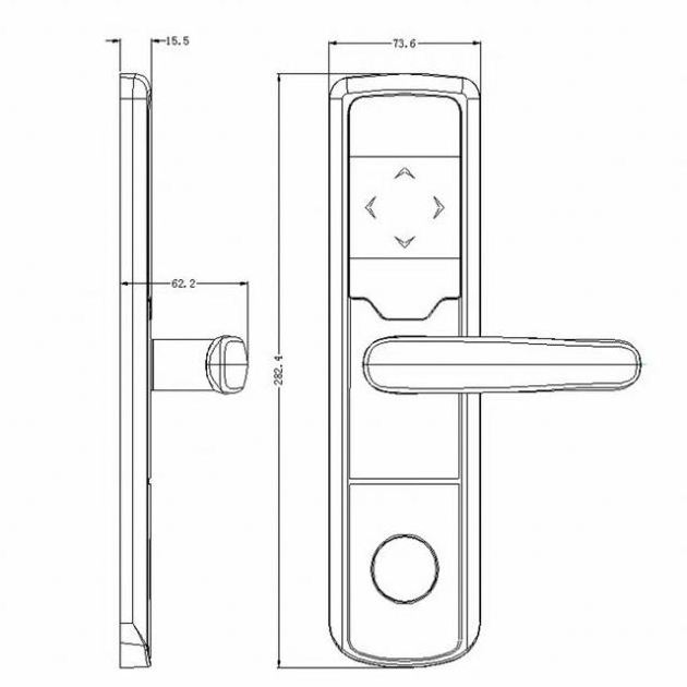 Economic Cheapest China Keyless Electronic Rfid Locker Lock Door Manufacturer