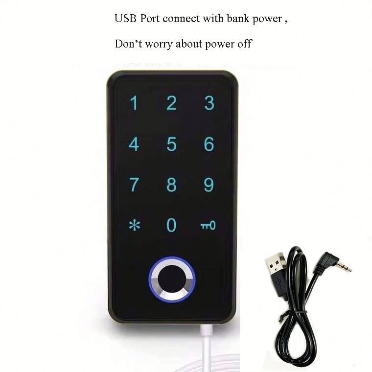 Smart Keypad Finger Print Scanner  Fingerprint Lock For Gun Safe Drawer Cabinet