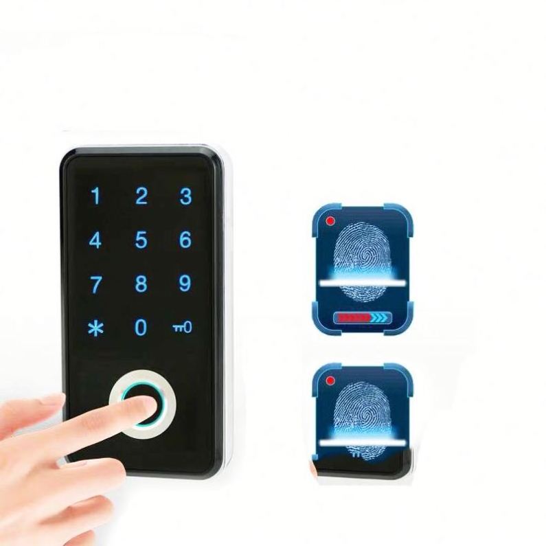 Smart Keypad Finger Print Scanner  Fingerprint Lock For Gun Safe Drawer Cabinet