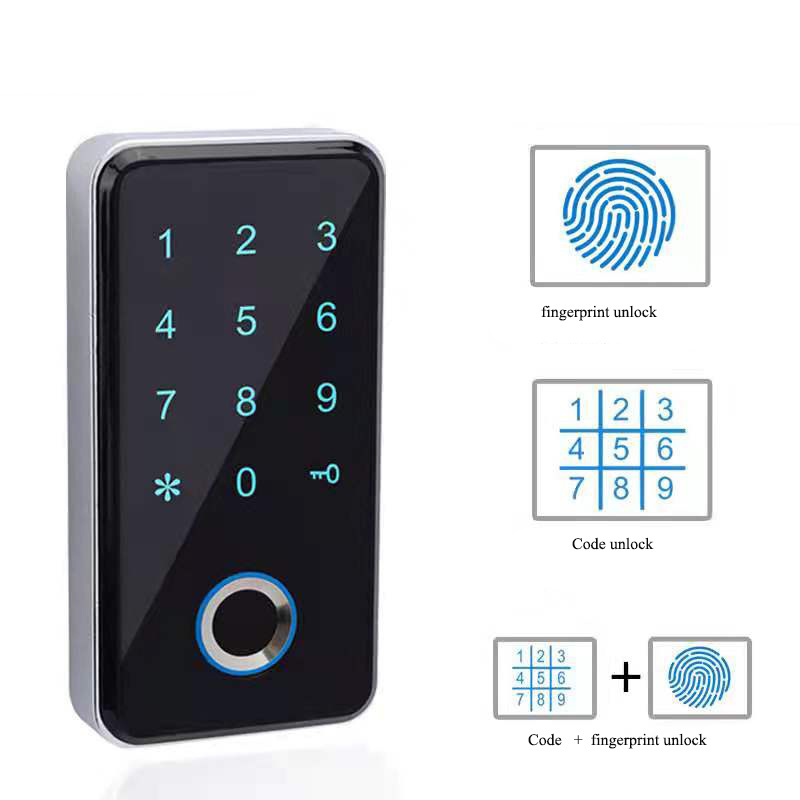 Smart Keypad Finger Print Scanner  Fingerprint Lock For Gun Safe Drawer Cabinet