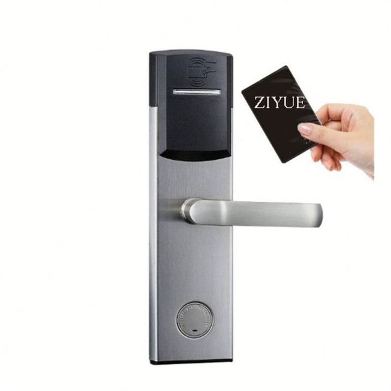 Smart Electronic 125Khz T5557 RFID M1  Security Card Key Hotel Door Lock System ET105RF