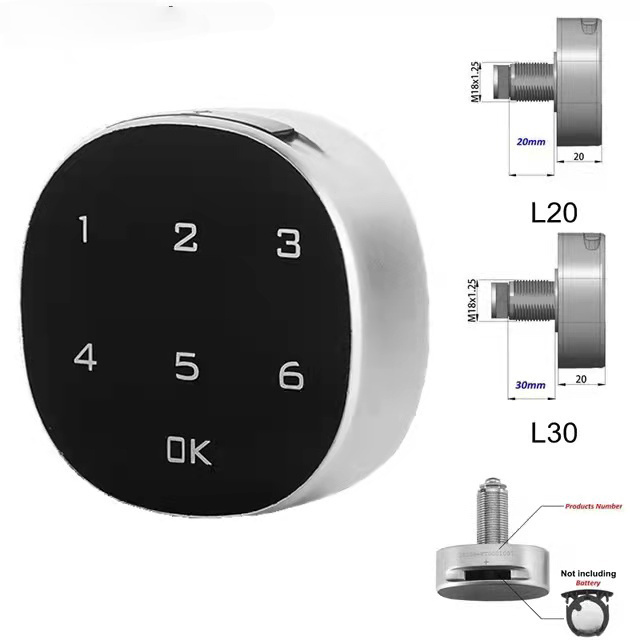 Smart Mini Electronic Password  Keypad Drawer Lock Office Digital Electronic Cabinet Lock