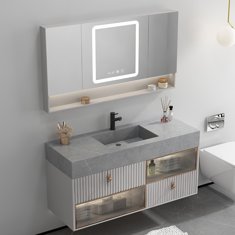 2021 new modern hot  style bathroom corner makeup vanity, modern Bathroom Cabinet