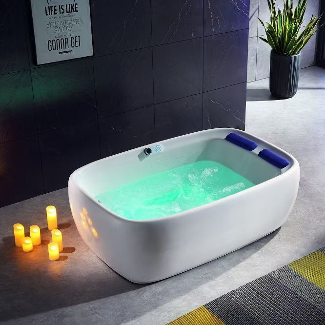 new hot hydro massage bathtub hot tub jacuzi double bathtub for adults 2 person bathtubs modern