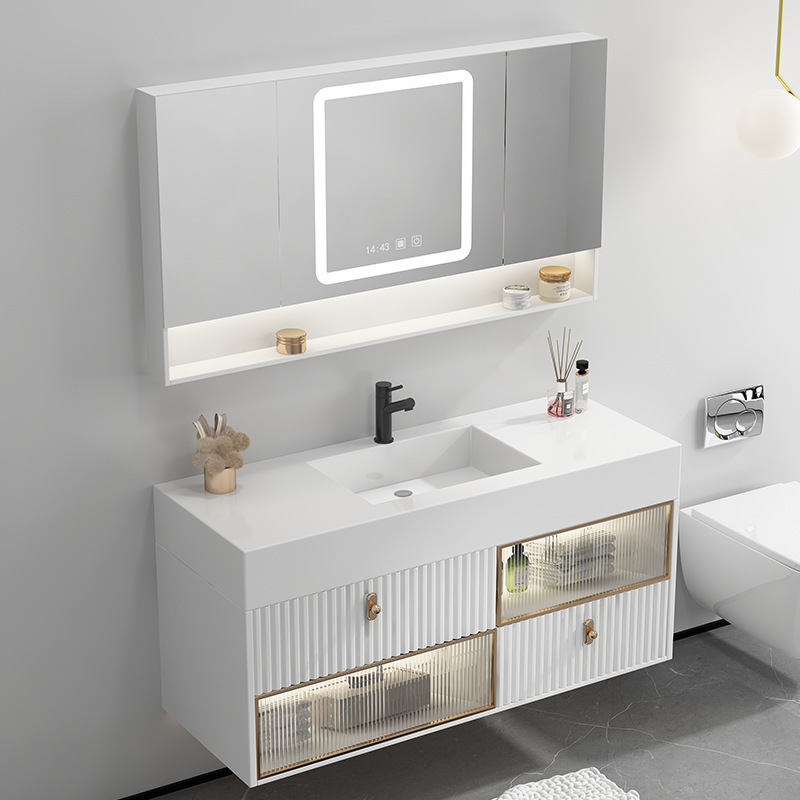 2021 new modern hot  style bathroom corner makeup vanity, modern Bathroom Cabinet