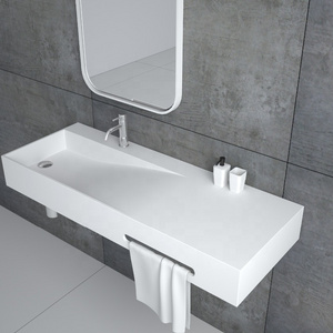 Corians Sanitary Ware Artificial Stone Bathroom Sinks ,wall hung wash basin