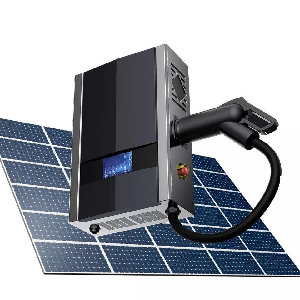 DIBOEV Universal EV Charger DC Solar Panels Charger Use Mobile EV Charging Station Smart Mount Engine 2016 Level 2 Ev Charger