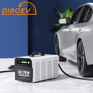 DIBOEV Level3 DC Mobile EV Charger EV Charging Station GBT 7-22kw Dc Electric Car Charger Portable EV Charger