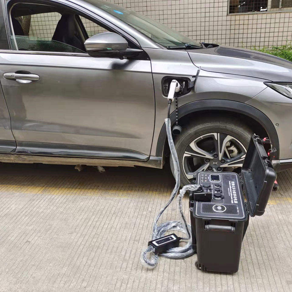 DIBOEV Solar EVSE Charger Portable 8KW EV Fast Charger 4kw ev power bank ac dc charger for electric car