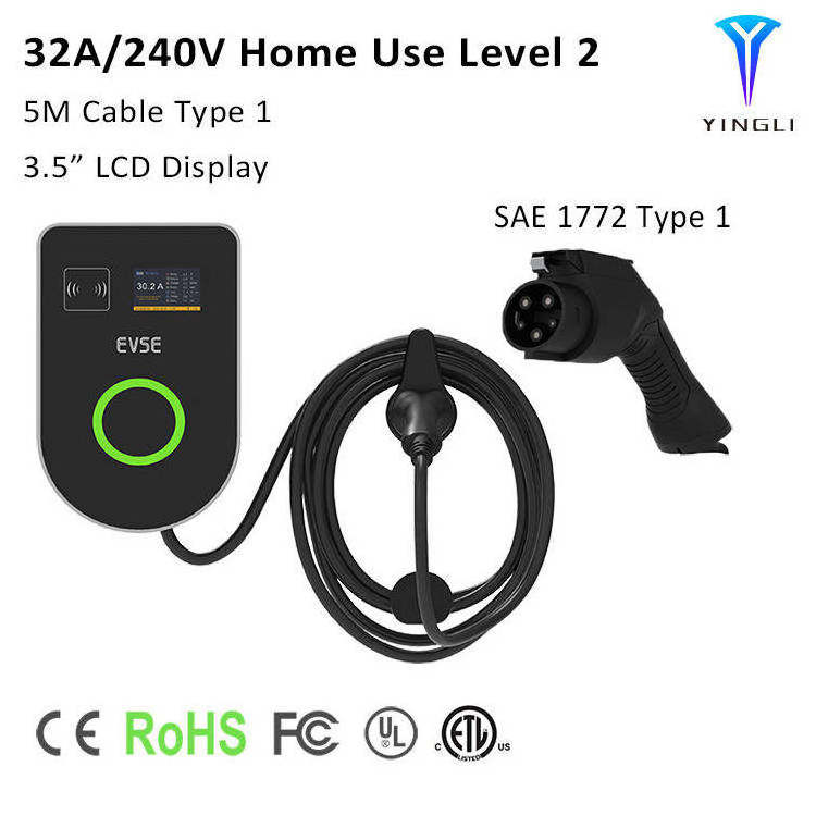 DIBOEV Wallbox Fast Electric Car Charging Stations EV Charger with APP Hicbest AC EV Wallbox 3 Phase 7KW 11KW 22KW Ev Charger 32a Type2