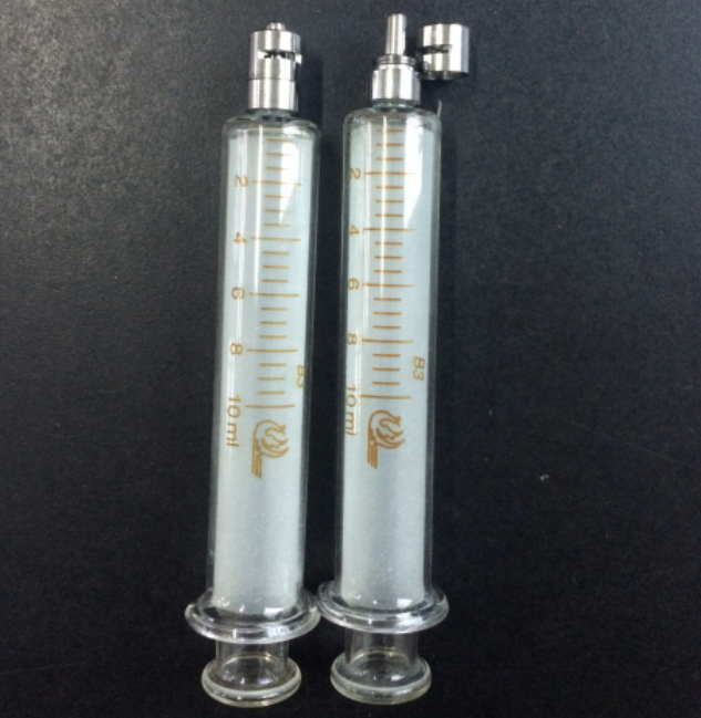 glass syringes with metal tips 20ml