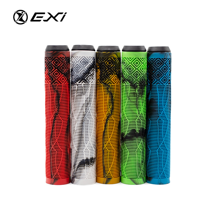 Pro Electric Kick Scooter Handlebars Mixed Color Hand Grips for Enhanced Control and Stunts Self-Balancing Electric Scooters