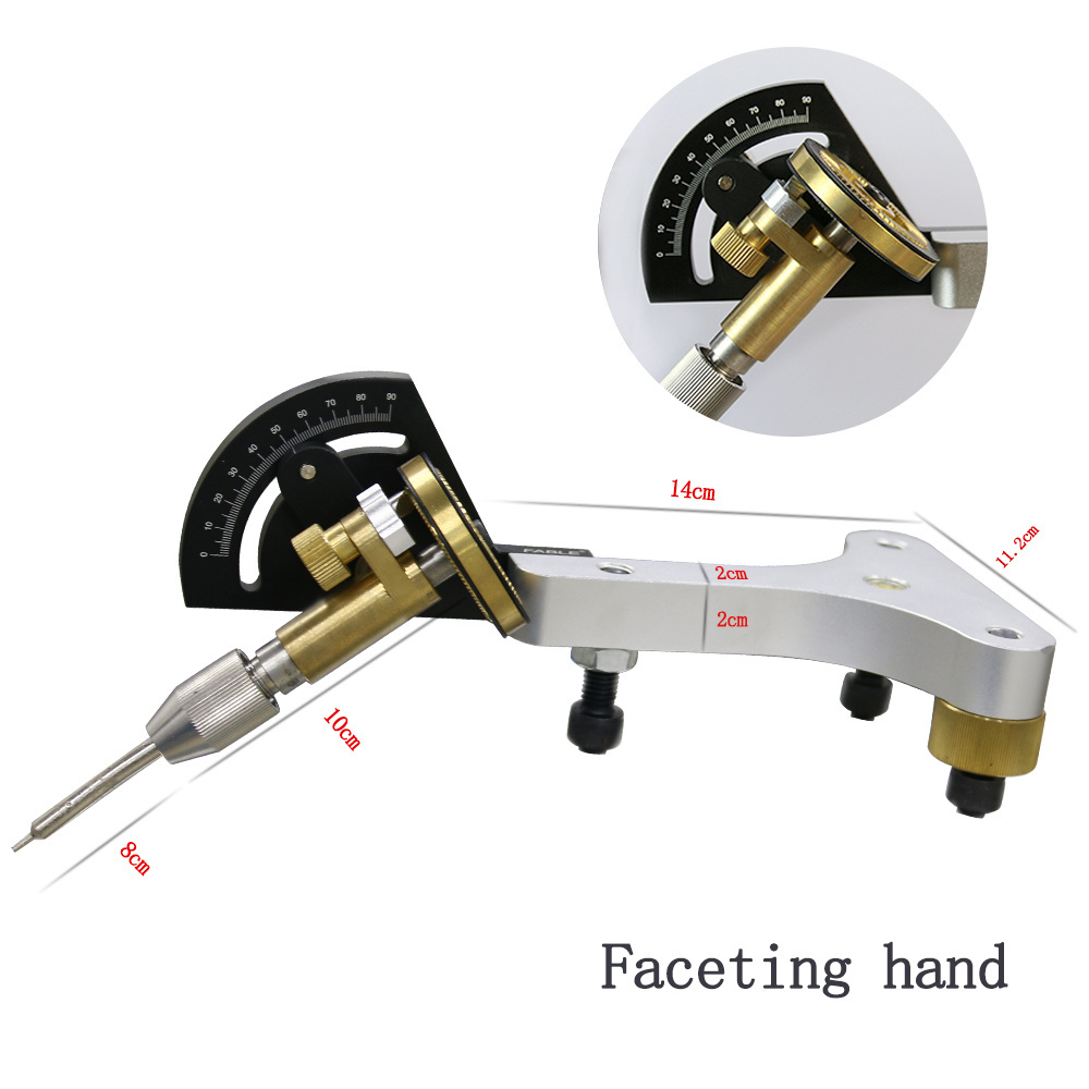 Fable Gem Lapidary machine gem faceting machine with index 96 & 64