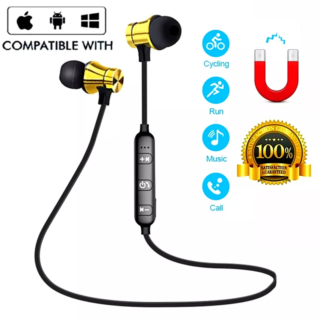 XT11 XT-11 Magnetic Bass Neckband Running Earphones Sport BT 4.2 Wireless headphone with Mic Stereo Headset