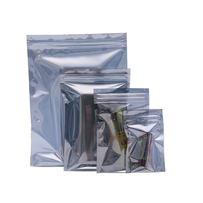 25Kg Empty Aluminum Foil Vacuum Packing Shield N Seal Resealable Packaging Shielding Esd Bubble Coffee Bag With Zippers For Food