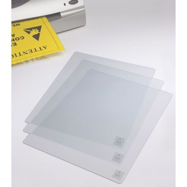 Clear ESD Office Supplies Size A4 A3 Static Dissipative Laminating Sheets ESD Laminating Pouch Film