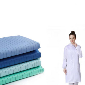 Limited ESD Anti-static 100 Cotton Fiber Antistatic Type Esd Grid Conductive Fabric For Gloves