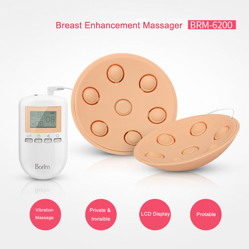 Home Use Lifting-up EMS Wireless Electrical Vibration Enlargement Breast Acupoint Massager Bra For Women Breast Care Massage