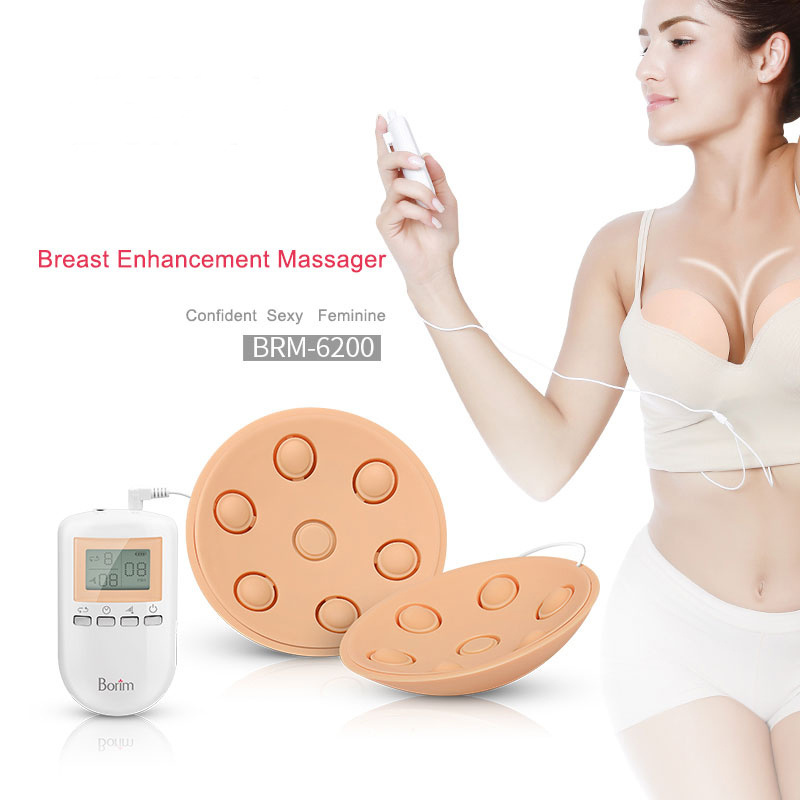 Home Use Lifting-up EMS Wireless Electrical Vibration Enlargement Breast Acupoint Massager Bra For Women Breast Care Massage