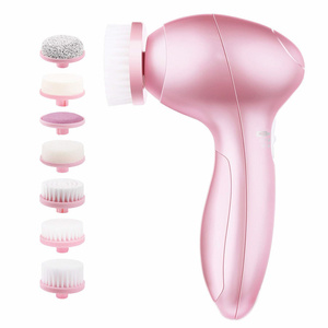 Electric Facial Cleansing Brush Body Skin Care Spa Massager Spin Brush