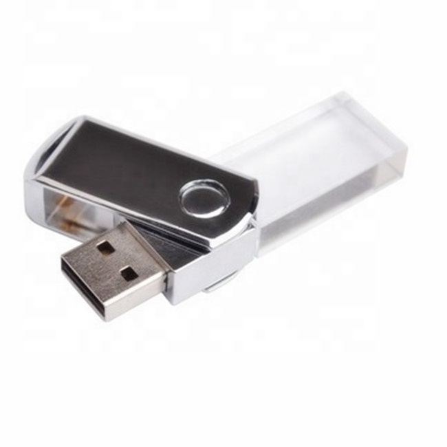 Factory Price Swivel Crystal Usb Flash Drives Bulk Promo Gift Items 1 2 4 8 Gb Pen Drives 32gb Usb Stick With 3d Logo