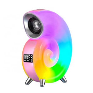 Conch Music Light White Noise Alarm Clock Wake Up Sleep Light Mobile App Control Smart White Noise Blue Tooth Speaker