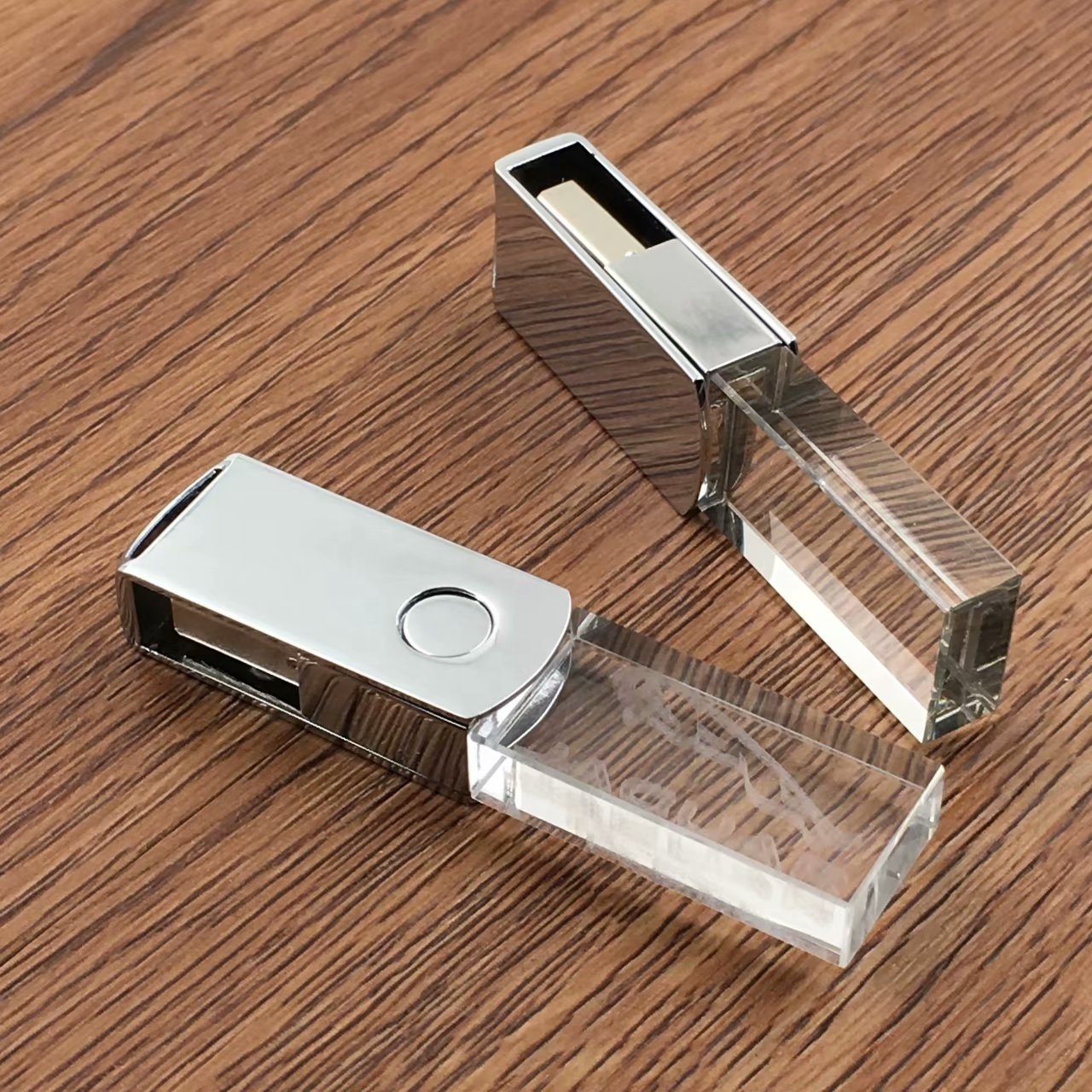 Factory Price Swivel Crystal Usb Flash Drives Bulk Promo Gift Items 1 2 4 8 Gb Pen Drives 32gb Usb Stick With 3d Logo