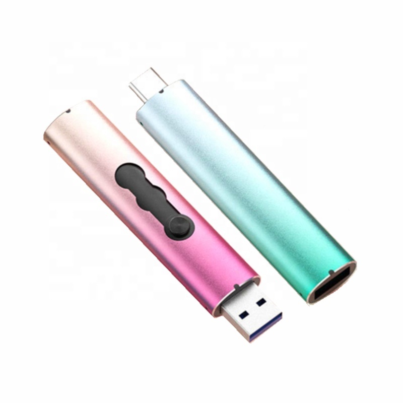 2024 New Arrival OTG USB 3.2 Flash Drive Super Speed PSSD Portable Solid State Disk Hard Drive 256GB 512GB 1TB Type C Pen Drive