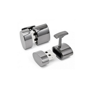 Cool electronic gadgets Trending Gifts cufflinks USB flash drive 32GB Luxury mini metal gifts cufflink USB stick pen drive