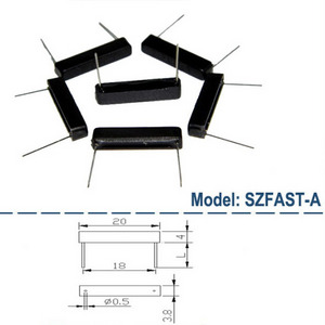 SZFAST-A PCB mount plastic ABS housing reed switch / magnetic plastic reed switch