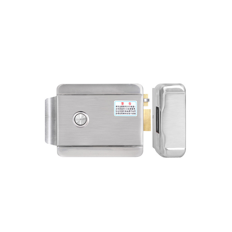 Stainless steel paint electronically controlled lock single and double head electric lock for access control