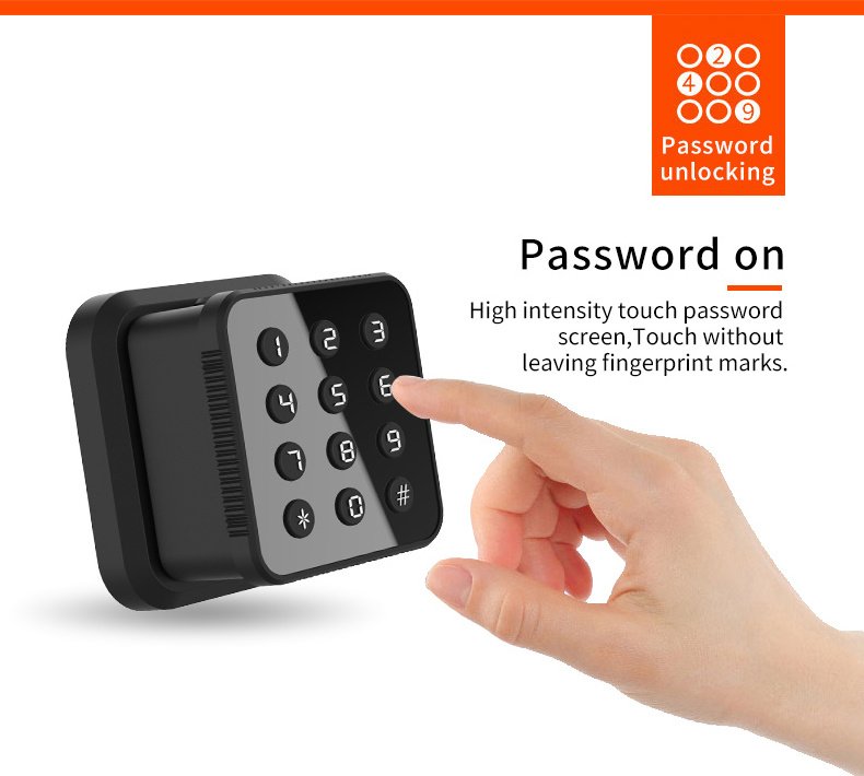 rfid card key electronic smart deadbolt wood room ttlock wifi digital bluetooth smart locks fingerprint door locks