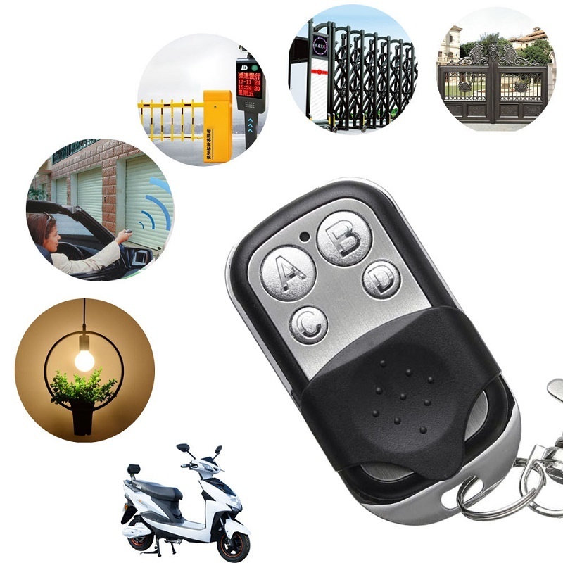 4 buttons 433mhz rf universal remote control Remote control garage door 433 mhz