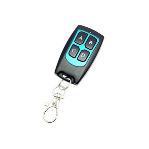 Portable Hand Controls Garage Door Opener 4 Buttons Learning Code  Wireless Remote Control 433.92Mhz