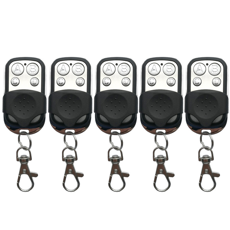 433Mhz wireless remote control 4 buttons Super Copy Garage Door Remote Replacement Key Chain