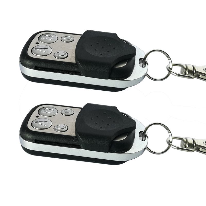 433Mhz wireless remote control 4 buttons Super Copy Garage Door Remote Replacement Key Chain