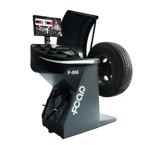 Truck Tire Machine Changer FCAR P-066 Smart Full Automatic Portable Wheel Balancer With Swing Arm Tyre Changer Best Quality